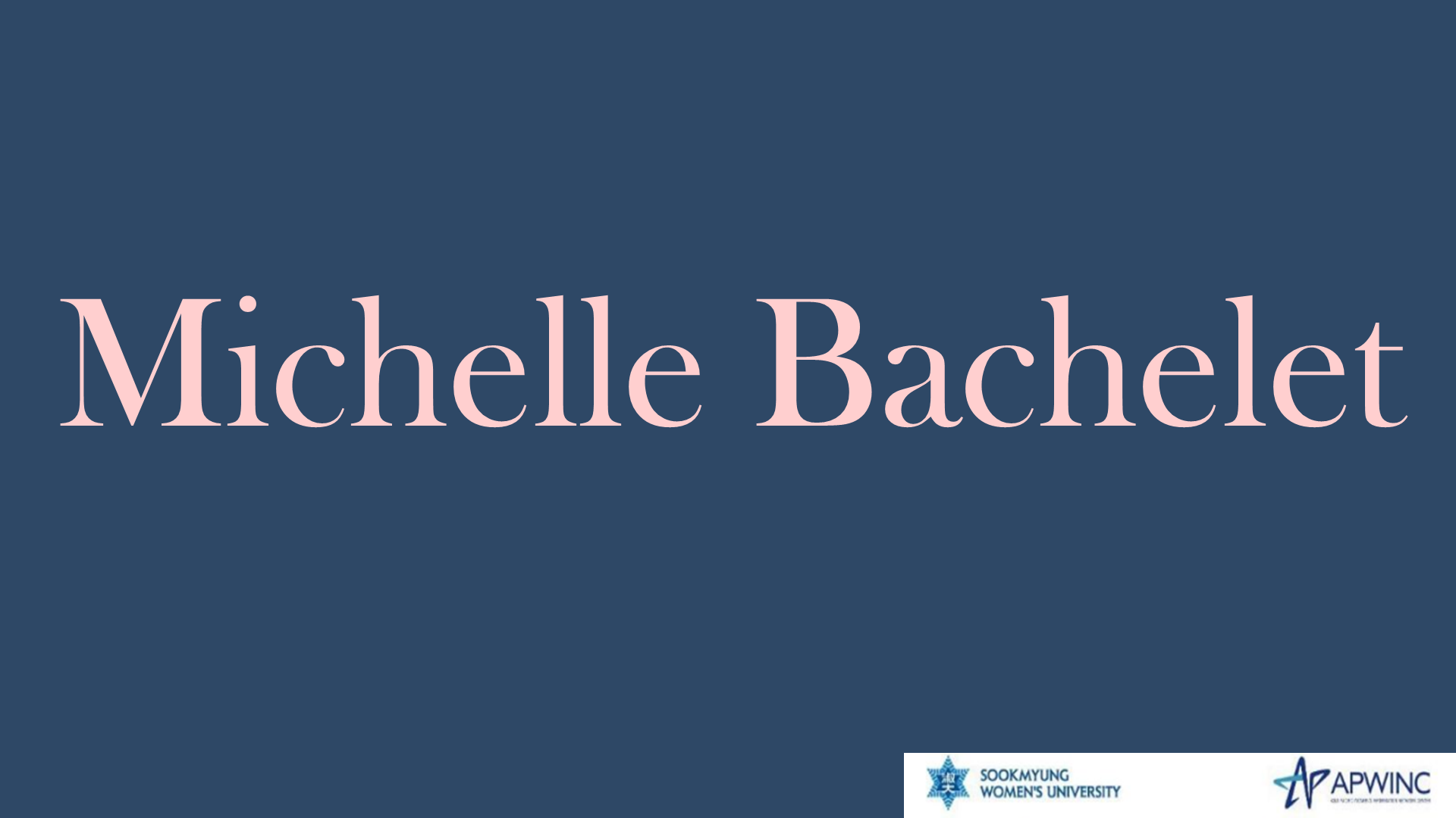 Michelle Bachelet