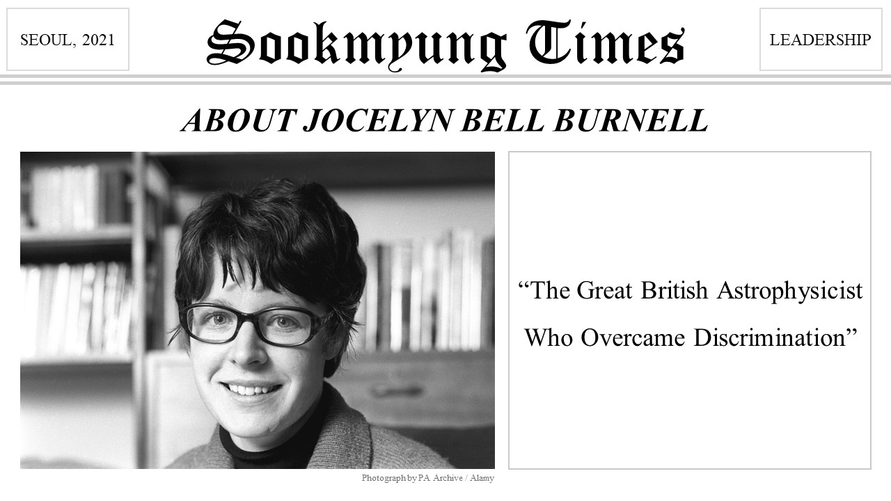 Jocelyn Bell Burnell