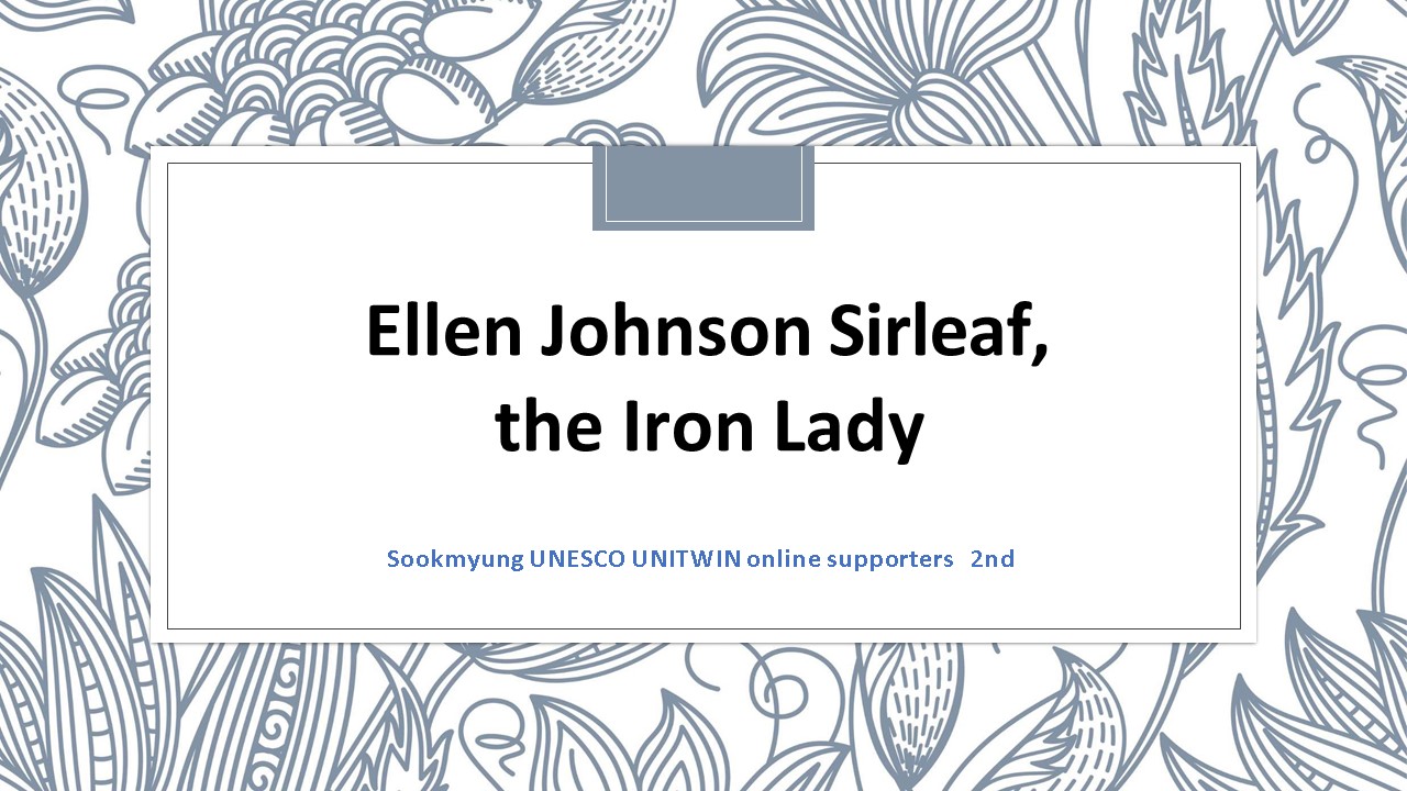 Ellen Johnson Sirleaf