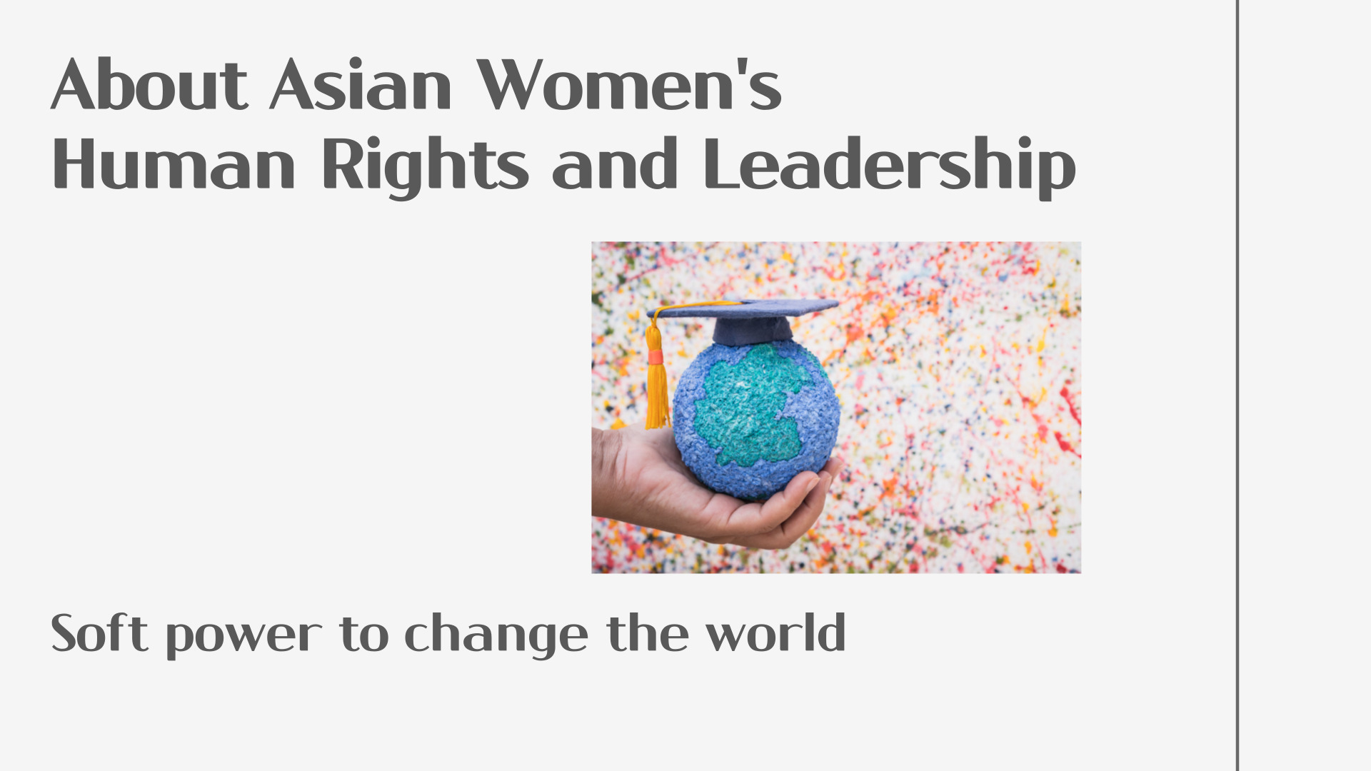 About Asian Women's Human Rights and Leadership