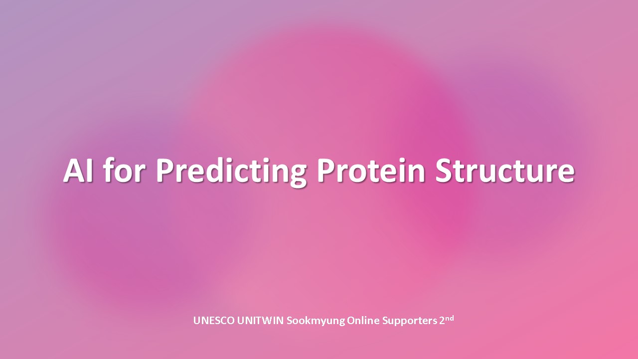 AI for Predicting Protein Structure